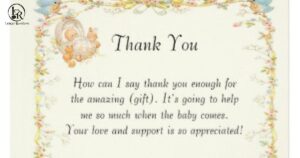 85 Best Baby Shower Thank You Messages & gifts ideas