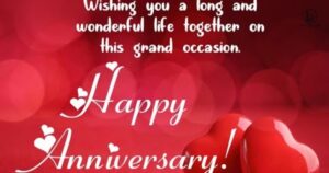 Anniversary Wishes
