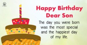 Birthday Wishes for Son