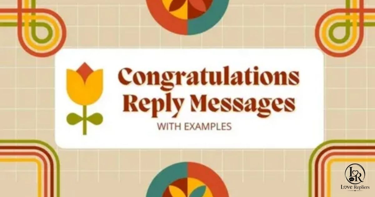 Congratulations Reply Messages