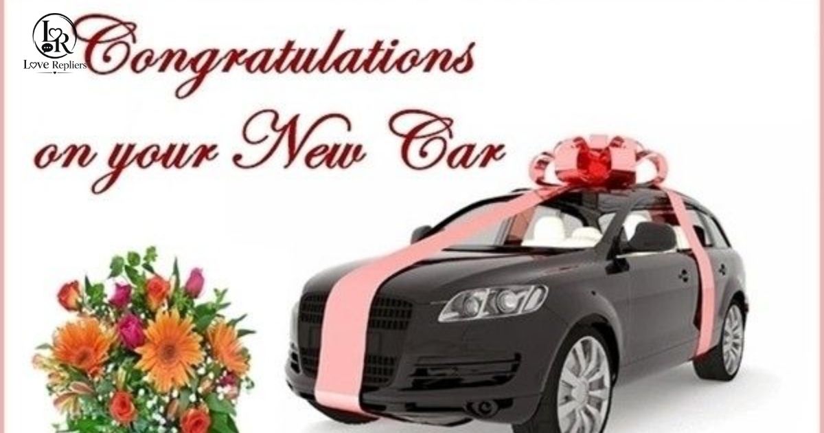 Congratulations on Your New Car