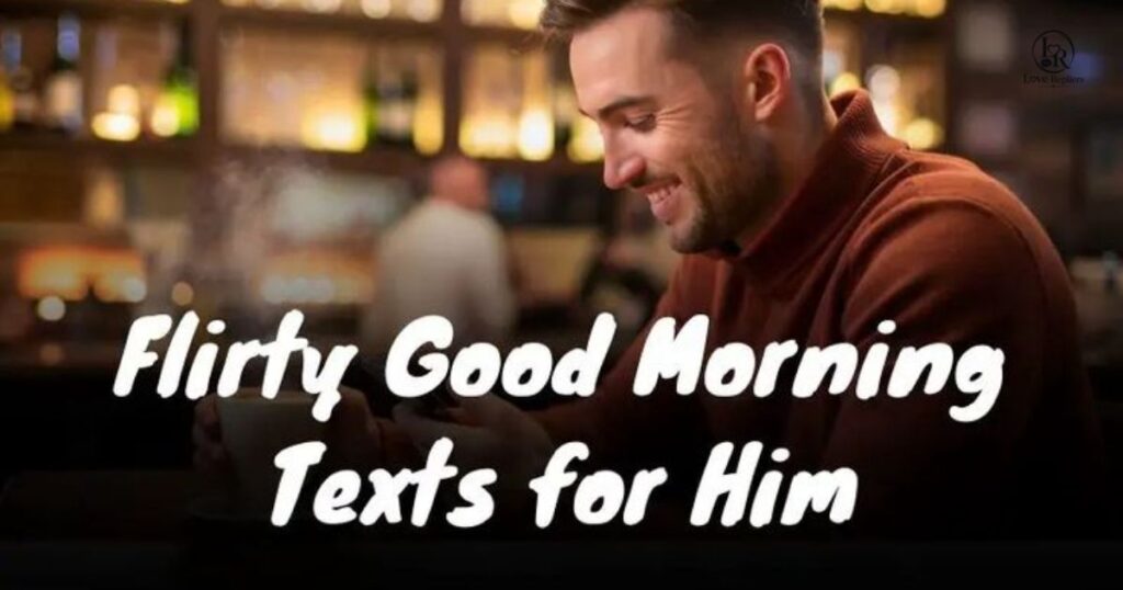Flirty Good Mornings to Tease Him