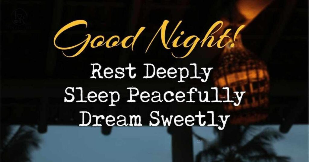 Good Night Deep Texts for Him