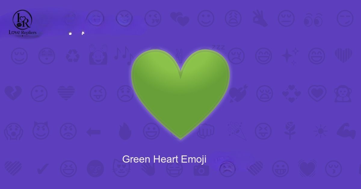 Green Heart Emoji