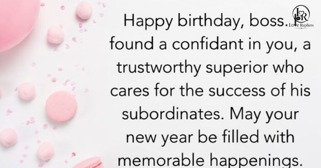 Heartfelt Funny Birthday Messages for Boss
