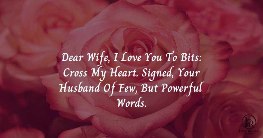 Love And Trust Message For My Wife Far Away