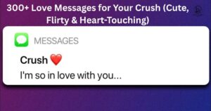 Love Messages for Your Crush