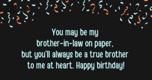 Messages for Brother-in-Law
