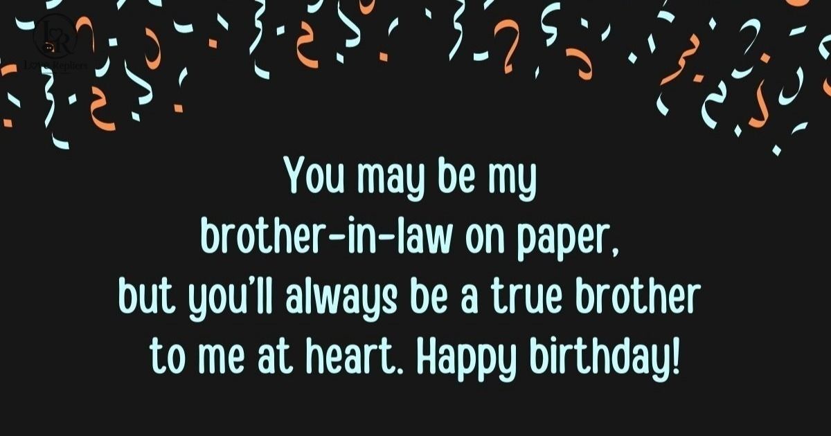Messages for Brother-in-Law