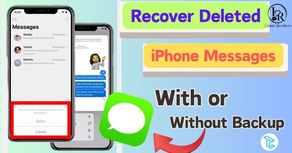 Method 1: Recover Deleted Text Messages from iPhone Backup