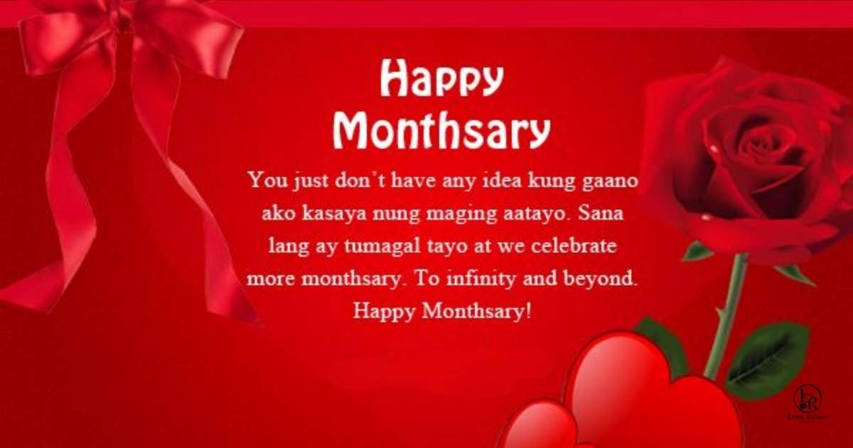 Monthsary Messages