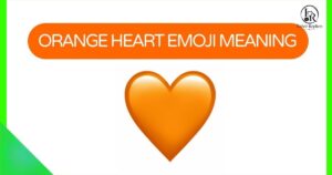 Orange Heart Emoji