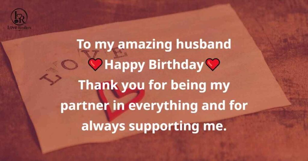 Reasons to Love Your Husband with Thoughtful Thank You Messages 💖