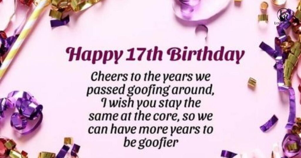 Short 17th Birthday Wishes for Girl (Quick Messages)