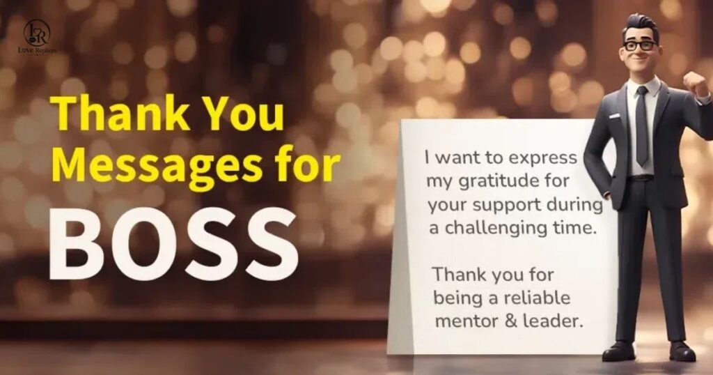 Thank You Messages to Your Boss for Money
