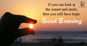 Good Evening Messages Wishes