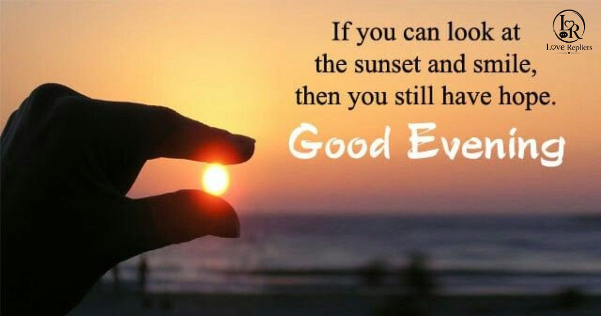 Good Evening Messages Wishes