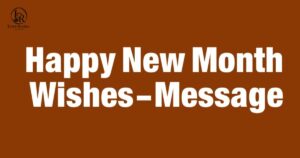 Happy New Month Messages for Boss