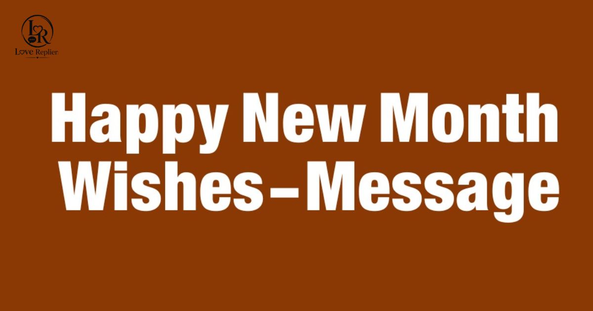 Happy New Month Messages for Boss