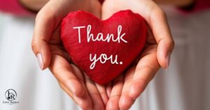Heart touching thank you message