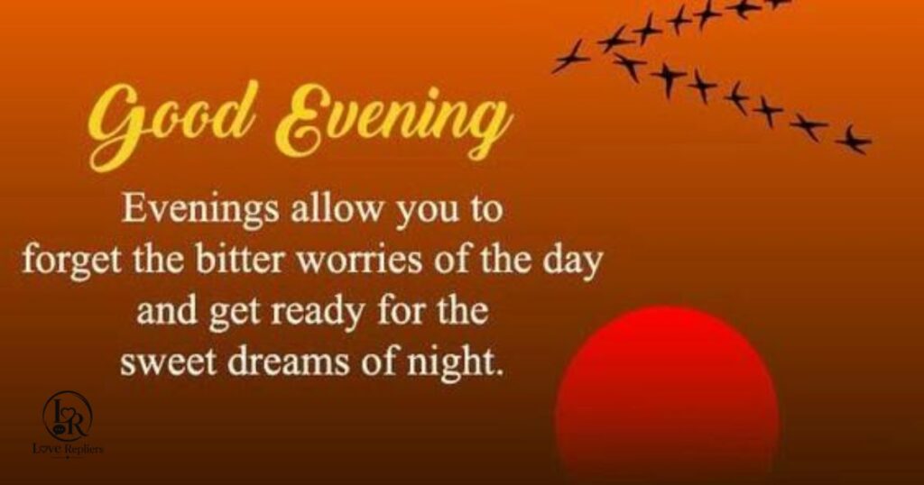Long Good Evening Love Messages for Her