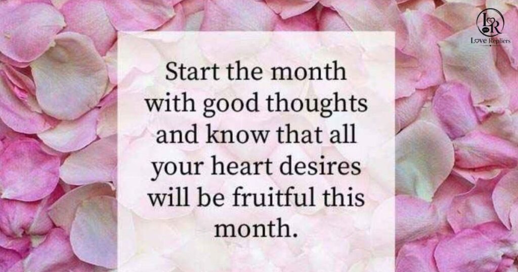 Short New Month Texts for Love and Crush