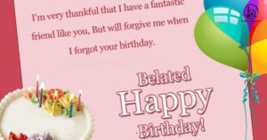 Belated Birthday Wishes for Sister