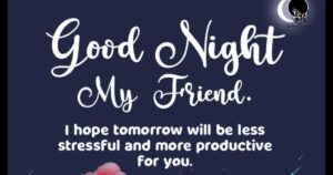 Good Night Messages for Various Friends