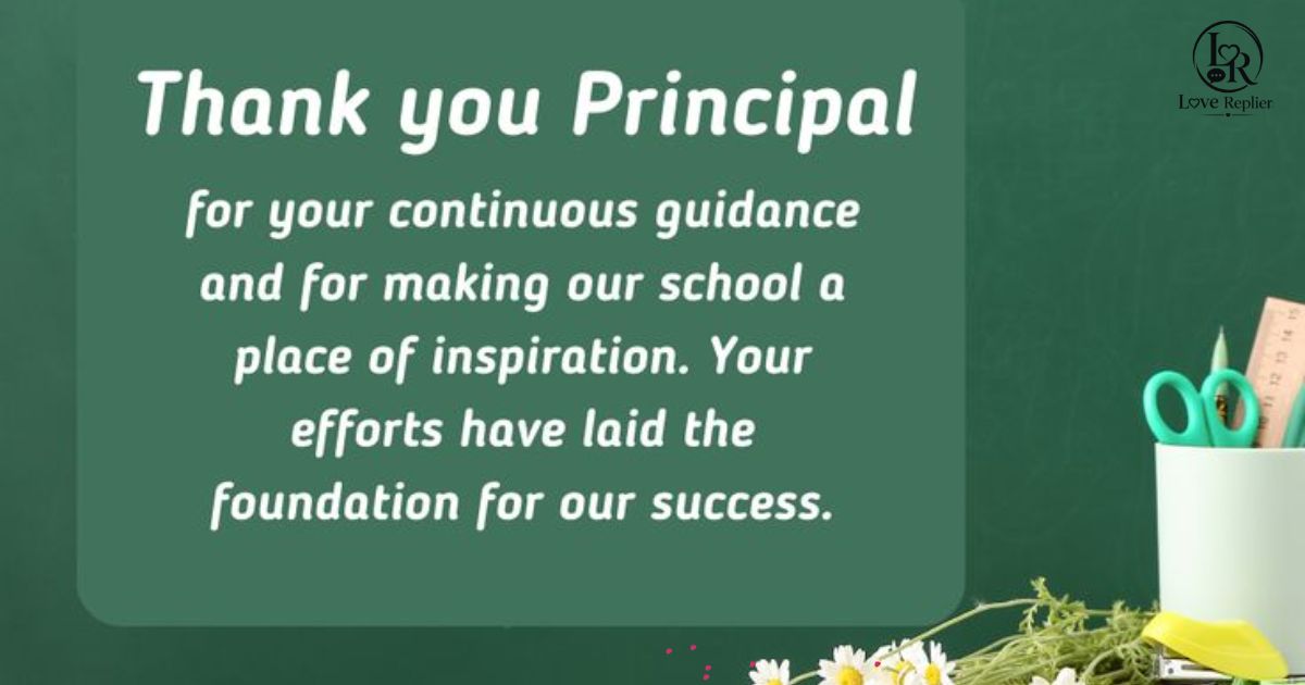 Lines For Principal