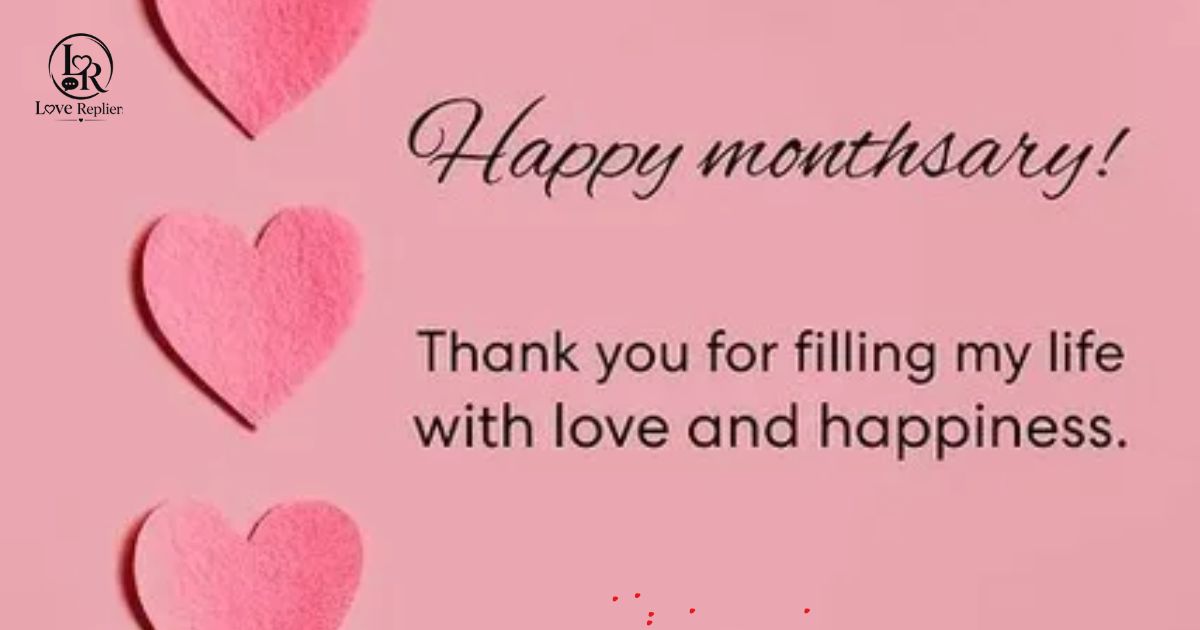 Long-Distance Monthsary Messages for Girlfriend When You Miss Her