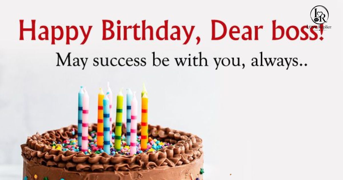 Happy Birthday Wish for the Boss