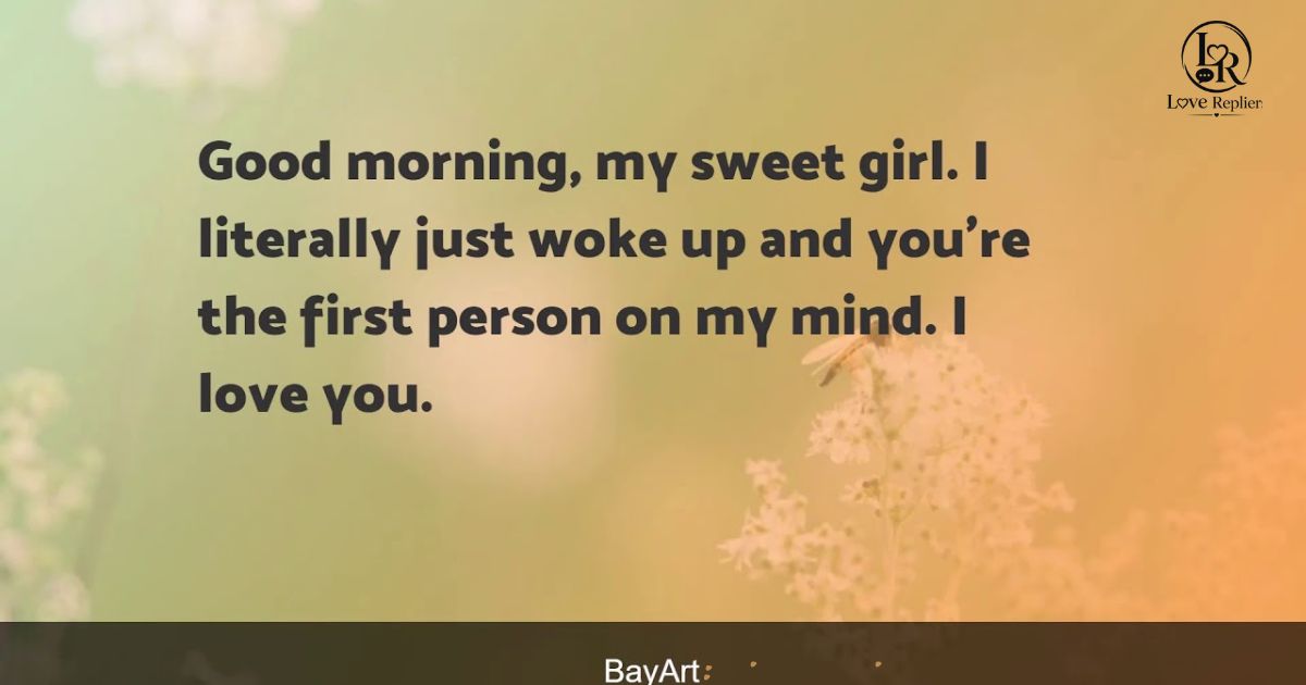 Sweet Good Morning Texts For Her