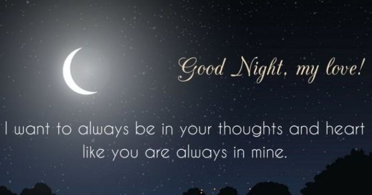 Sweet Good Night Texts For Her