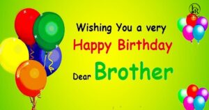 Funny Birthday Wishes for Brother